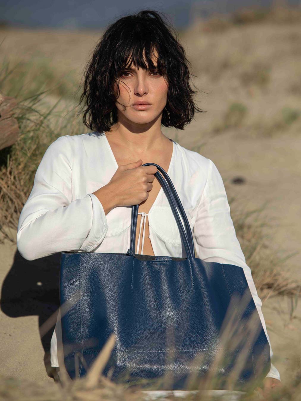 Classic 100% Leather Tote