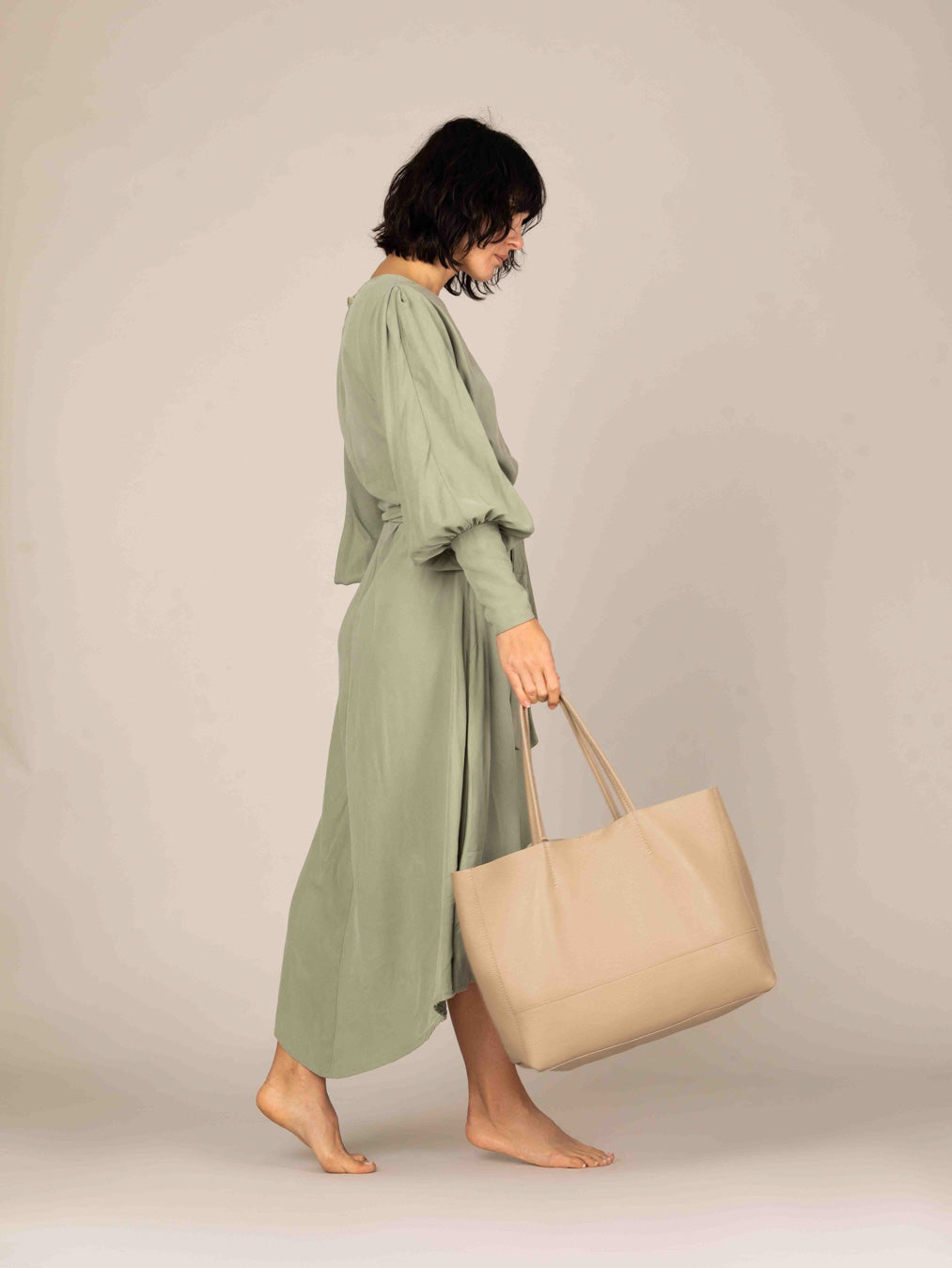 Classic 100% Leather Tote