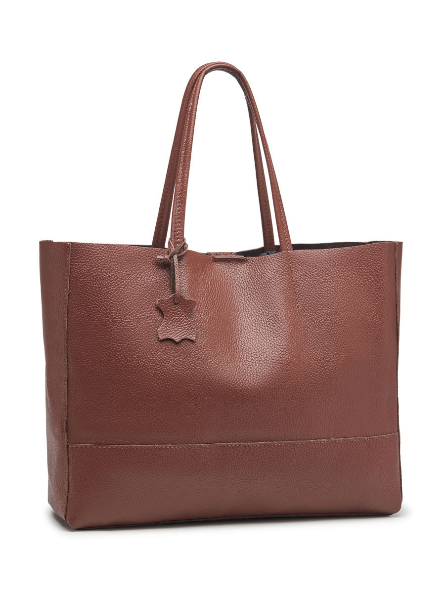 Classic 100% Leather Tote