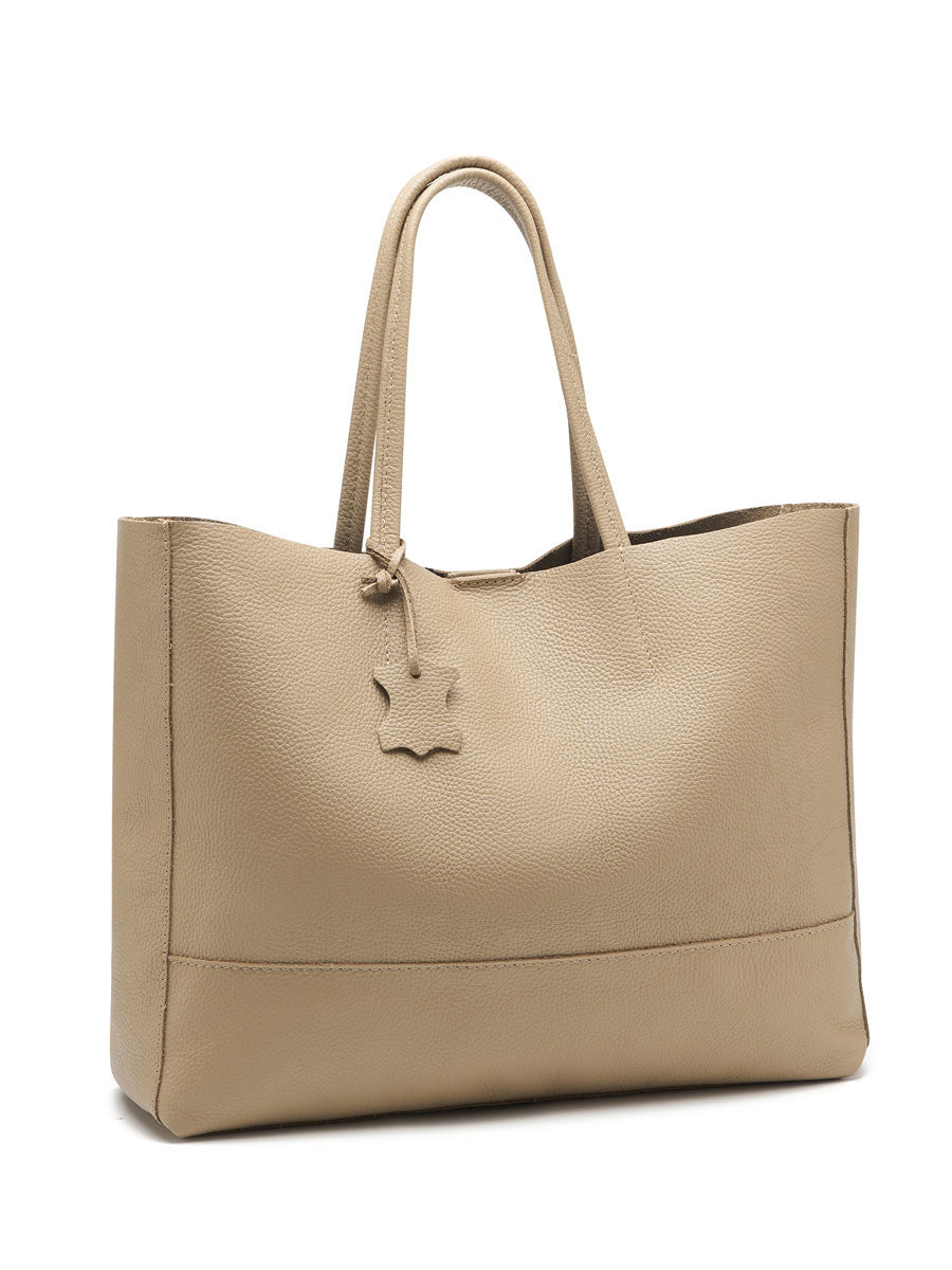 Classic 100% Leather Tote