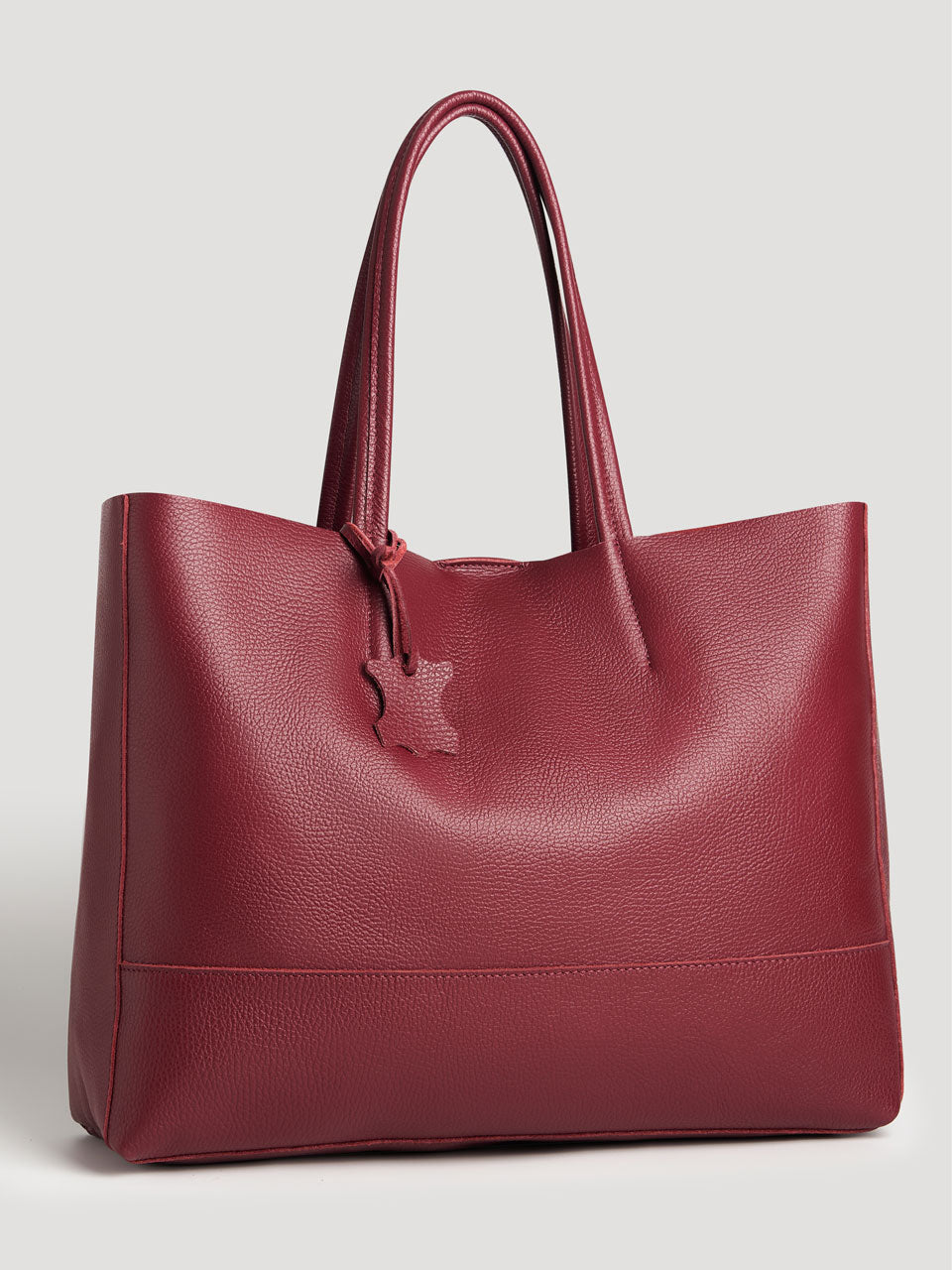 Classic 100% Leather Tote