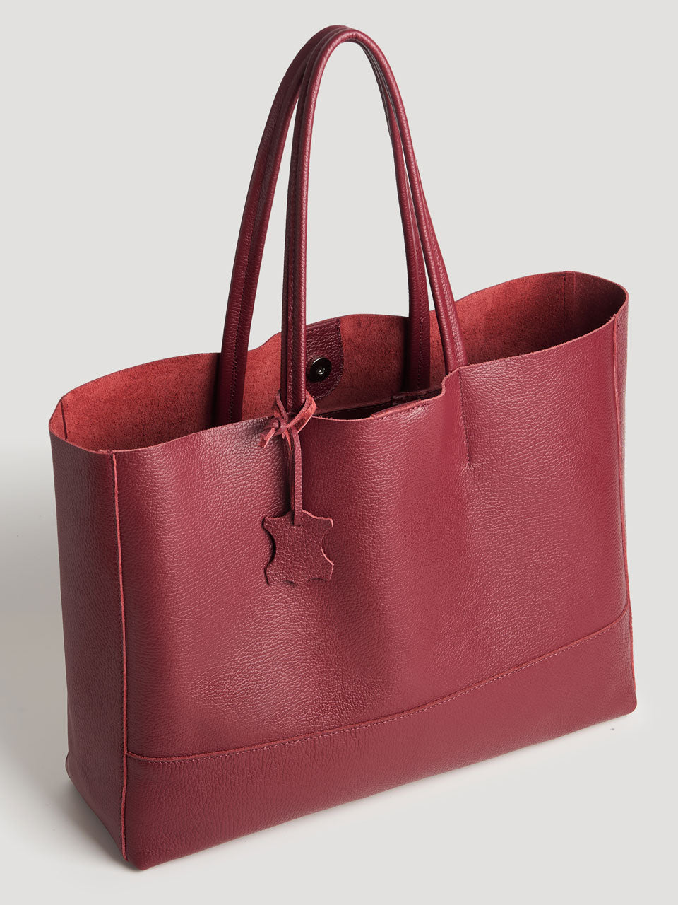 Classic 100% Leather Tote