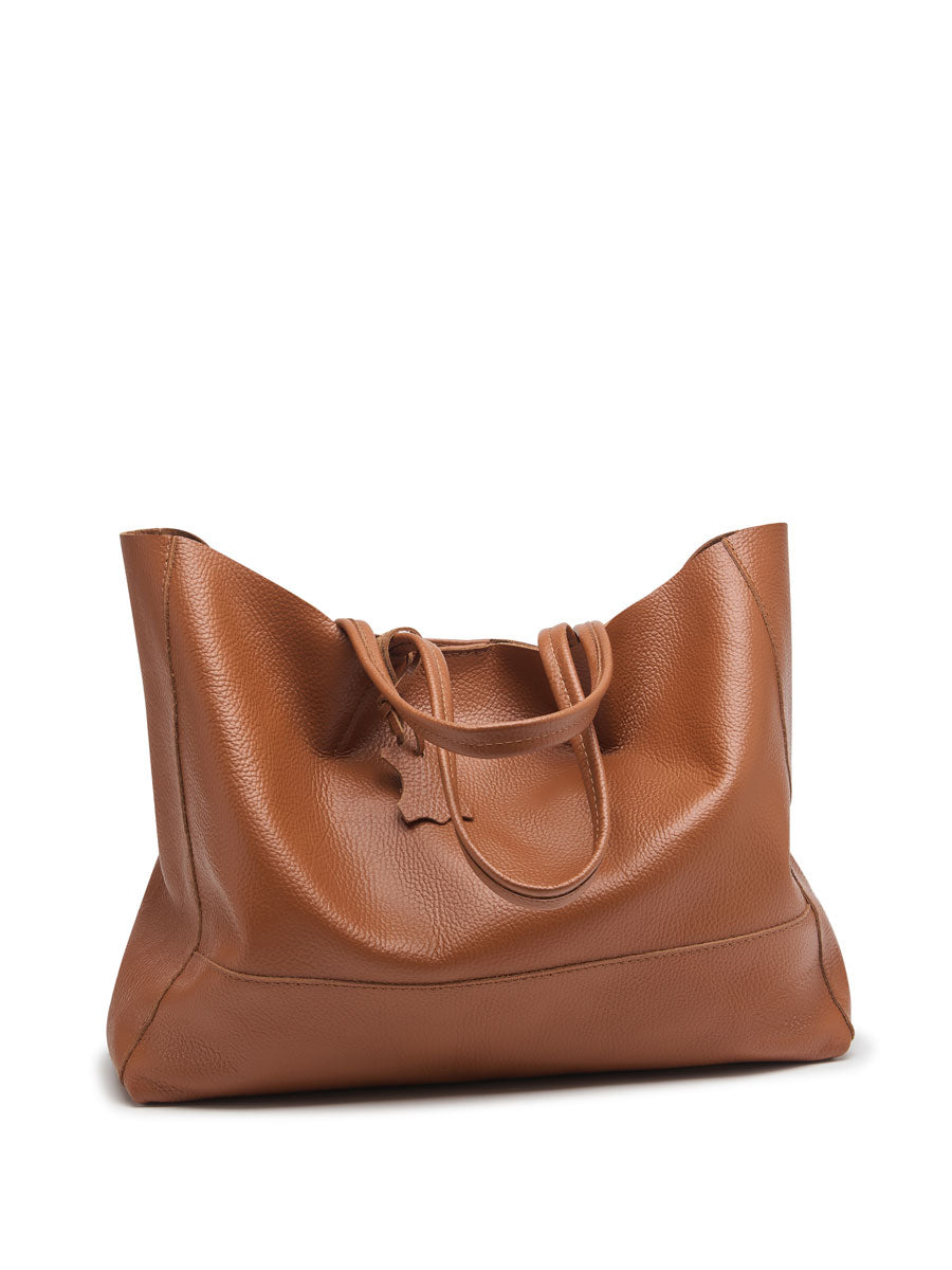 Classic 100% Leather Tote