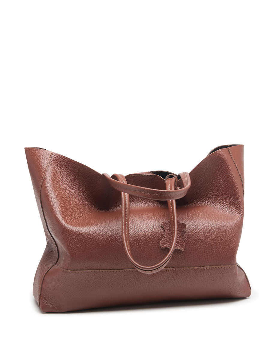 Classic 100% Leather Tote