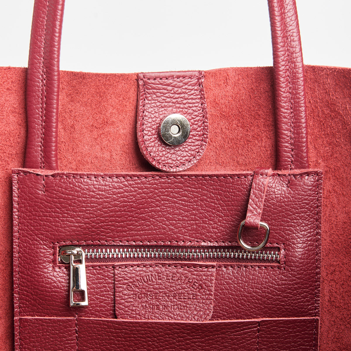 Classic 100% Leather Tote